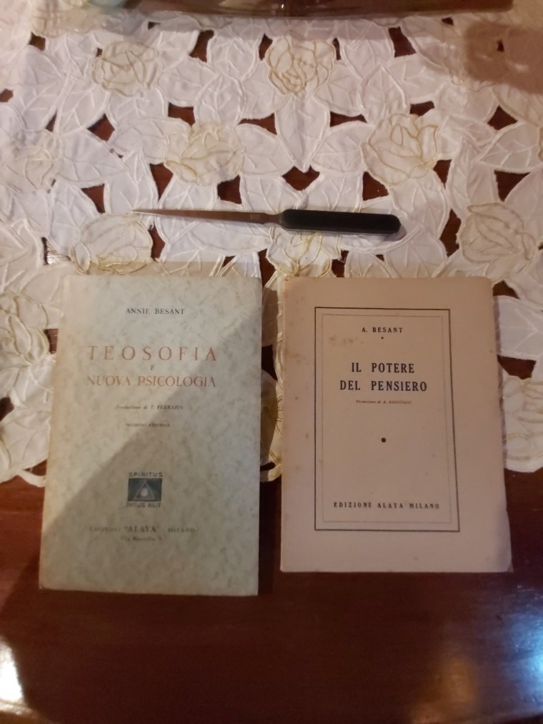 Annie Besant – Il Potere del Pensiero – Teosofia e Nuova&nbsp;Psicologia